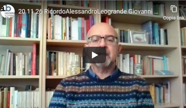 Omaggio a Alessandro Leogrande (Alphabeta)
