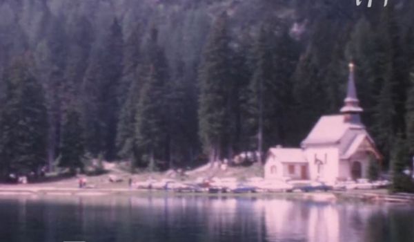 1975: sul lago di Braies con i suoceri (Memoryscapes)