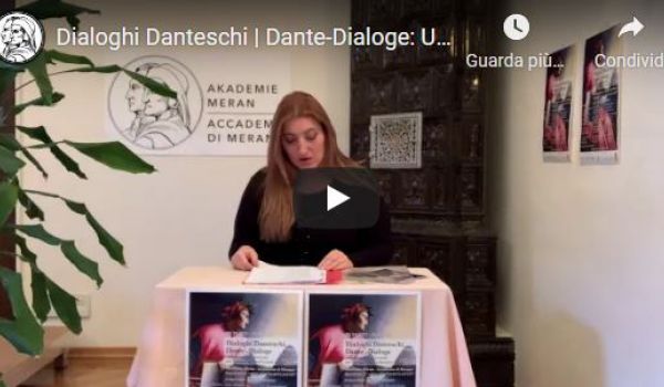 Accademia Merano: Dialoghi Danteschi (Ulisse - Inf. XXVI)