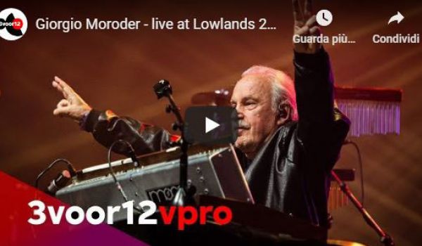 Giorgio Moroder Live (at Lowlands 2019)