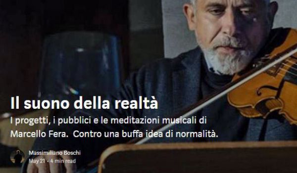 Il suono della realtà - Intervista a Marcello Fera (Scripta Manent) 