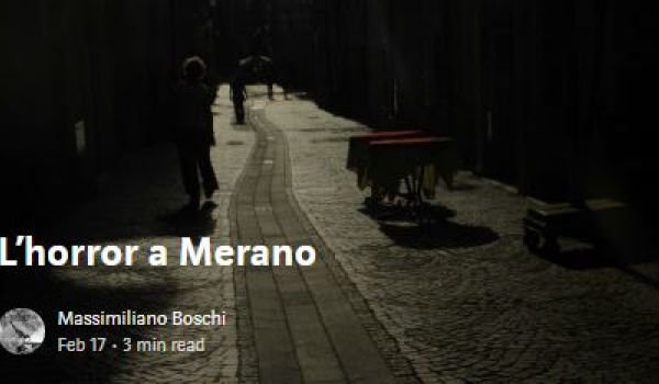 L’horror a Merano (Scripta Manent)  