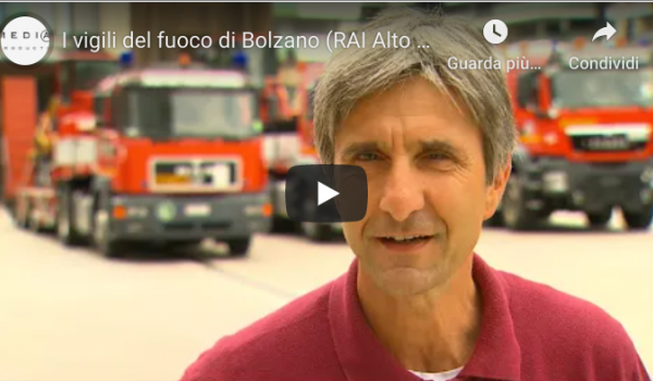 I vigili del fuoco di Bolzano (RAI Alto Adige)